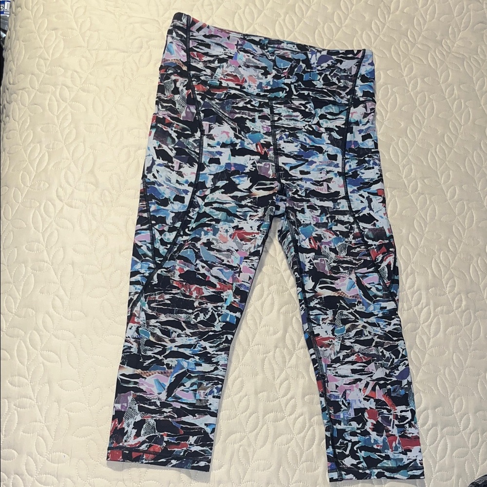 lululemon athletica Multicolor Patterned Leggings